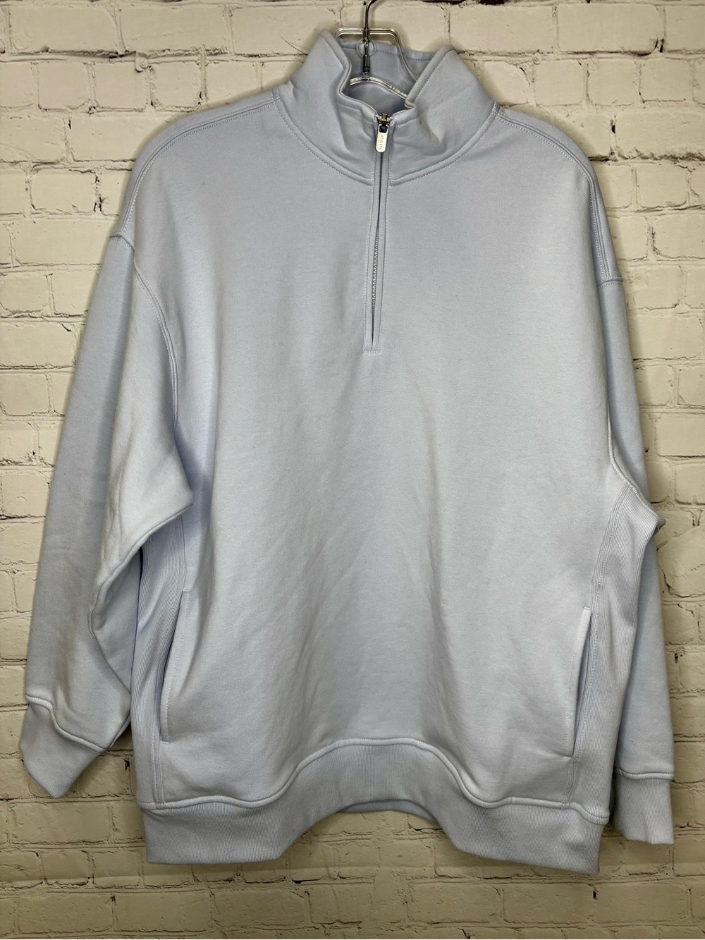 Athleta Forever Fleece 1/4 Zip Sweatshirt